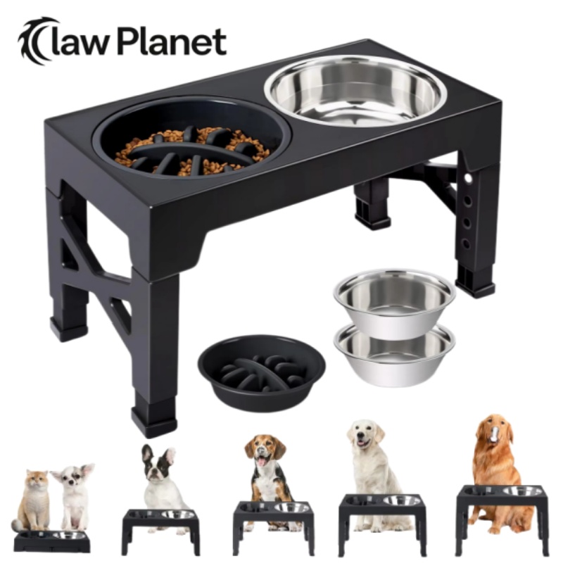 Elevated Dog Feeder Bowls Adju - Royal Canin Food Medium review and price