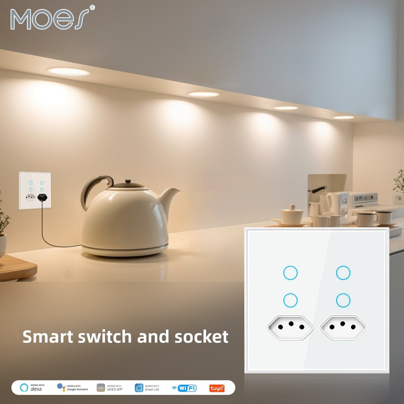 Tuya WiFi Smart Plug 4 Outlet  - Timer Dual Outlet review and price